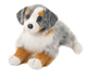AUSTRALIAN SHEPHERD 16" PLUSH ANIMAL